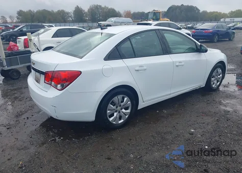 2013 Chevrolet Cruze Ls Auto z USA, uszkodzony, nr VIN 1G1PA5SH1D7111741